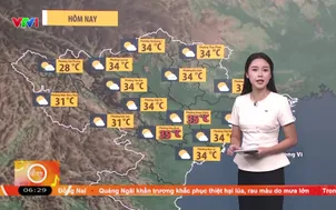Bản tin thời tiết 6h30 - 08/9/2026