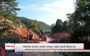 Trung Quốc khắc phục hậu quả mưa lũ
