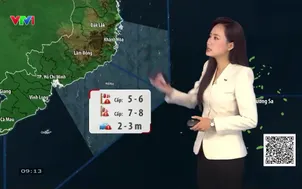 Bản tin thời tiết 9h10 - 09/9/2026