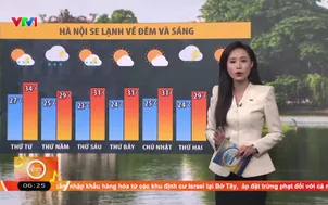Bản tin thời tiết 6h30 - 09/9/2026