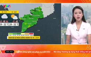 Bản tin thời tiết 5h30 - 10/9/2026