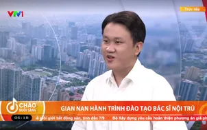 Gian nan hành trình đào tạo bác sĩ nội trú
