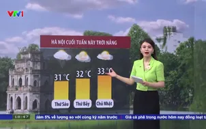 Bản tin thời tiết 18h45 - 10/9/2026