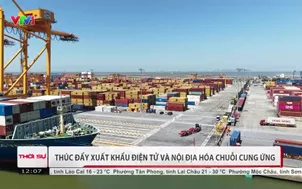 Thúc đẩy xuất khẩu điện tử và nội địa hóa chuỗi cung ứng
