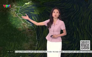 Bản tin thời tiết 19h45 - 12/9/2026