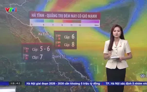 Bản tin thời tiết 18h45 - 13/9/2026