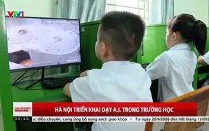Hà Nội triển khai dạy AI trong trường học.