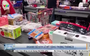 Doanh số bán lẻ Mỹ tăng trong tháng 8