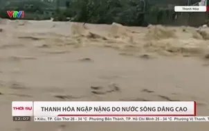 Thanh Hóa ngập nặng do nước sông dâng cao