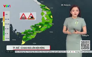 Bản tin thời tiết 12h30 - 22/9/2026