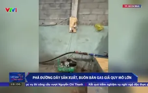 Phá đường dây sản xuất, buôn bán gas giả quy mô lớn