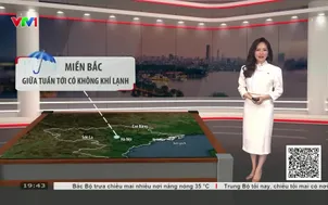 Bản tin thời tiết 19h45 - 27/9/2026