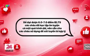 IELTS được dùng trong tuyển sinh đại học