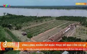 Nghệ An: Khẩn cấp ứng phó sạt lở bờ sông Lam