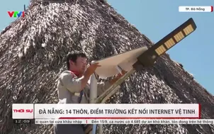 Đà Nẵng: 14 thôn, điểm trường kết nối internet vệ tinh