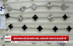 Bán đồng hồ giả nhãn hiệu, giám đốc Dwatch bị khởi tố
