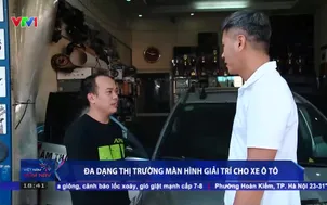 Đa dạng thị trường màn hình giải trí cho xe ô tô
