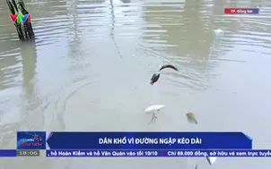 Dân khổ vì đường ngập kéo dài
