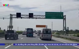 Giảm tốc độ lưu thông đoạn cao tốc qua Ninh Bình