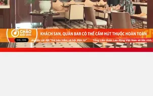 Khách sạn, quán bar có thể cấm hút thuốc hoàn toàn