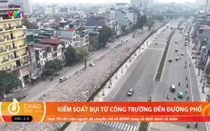 Kiểm soát bụi từ công trường đến đường phố