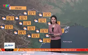 Bản tin thời tiết 6h30 - 22/10/2026