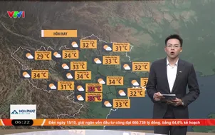 Bản tin thời tiết 6h15 - 23/10/2026