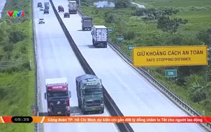 7 đoạn cao tốc phải bổ sung biển báo khoảng cách an toàn