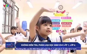 Không kiểm tra, phân loại học sinh vào lớp 1, lớp 6