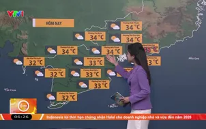 Bản tin thời tiết 6h30 - 26/10/2026