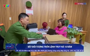 Bắt đối tượng trốn lệnh truy nã 10 năm