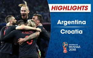 HIGHLIGHTS: Argentina 0-3 Croatia (Bảng D FIFA World Cup™ 2018)