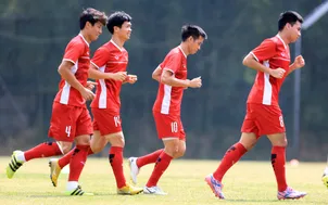 ẢNH: Olympic Việt Nam luyện tập, sẵn sàng tranh HCĐ ASIAD cùng Olympic UAE