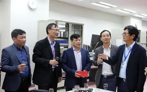 Tổng Giám đốc Trần Bình Minh chúc Tết các đơn vị VTV nhân dịp năm mới Kỷ Hợi 2019