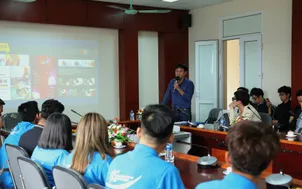 Sinh viên Cao đẳng Truyền hình trau dồi kiến thức với tọa đàm "Nghề đồ họa"