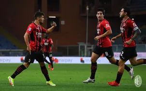 AC Milan thắng tối thiểu Sampdoria, mở màn thuận lợi tại Serie A