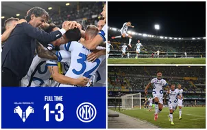 Ngược dòng thắng trên sân khách, Inter Milan vươn lên dẫn đầu Serie A