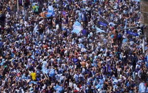 Biển người ăn mừng Argentina vô địch World Cup