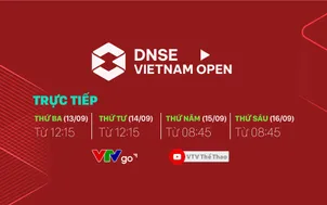 Giải golf DNSE Vietnam Open 2022 được trực tiếp trên VTVGo và kênh youtube VTV Thể Thao