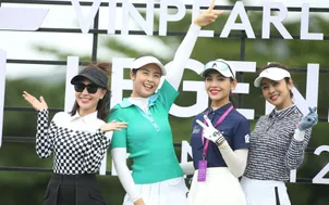 Hoa hậu Ngọc Hân, Á hậu Huyền My cùng dàn người đẹp khoe sắc ở giải golf huyền thoại