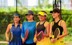 Sức hút từ những sàn đấu phong trào pickleball