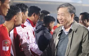 Chùm ảnh: Sự quan tâm của lãnh đạo Đảng và Nhà nước tới hoạt động thể thao Việt Nam