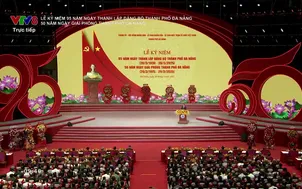 Lễ kỷ niệm 95 năm ngày thành lập Đảng bộ TP Đà Nẵng - 50 năm ngày giải phóng TP Đà Nẵng - 29/3/2025