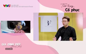 Gia đình đẹp: 	Gửi văn hóa vào thời trang cổ phục