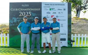 Giải Golf Club Championship 2025 thành công rực rỡ tại The Bluffs Grand Ho Tram