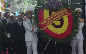 Lễ viếng đồng chí Trần Đức Lương, nguyên Ủy viên Bộ Chính trị, nguyên Chủ tịch nước