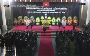 Lễ truy điệu đồng chí Trần Đức Lương, nguyên Ủy viên Bộ Chính trị, nguyên Chủ tịch nước - 25/5/2025