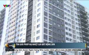 Tìm giải pháp hạ nhiệt cho giá bất động sản