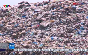 Bãi rác quá tải gây ô nhiễm môi trường