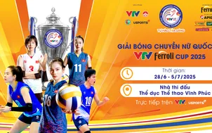 VTV Ferroli Cup 2025: Danh sách 8 đội bóng tham dự giải